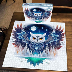 Blue Owl Jigsaw Puzzle 1000 Pieces