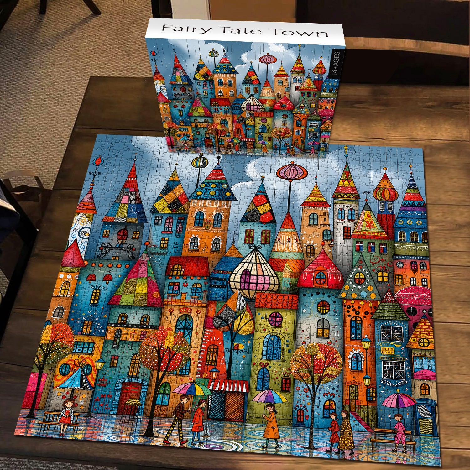 Fairy Tale Town Jigsaw Puzzle 1000 Pieces