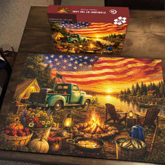 Starlight by the Lake Jigsaw Puzzle 1000 Pieces