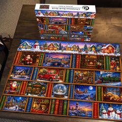Christmas Book Nook Jigsaw Puzzle 1000 Piece