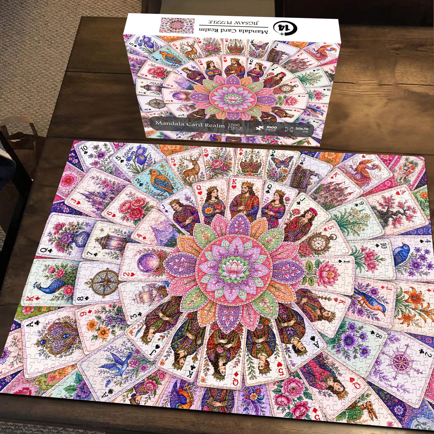 Mandala Card Realm Jigsaw Puzzle 1000 Piece