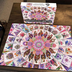 Mandala Card Realm Jigsaw Puzzle 1000 Piece