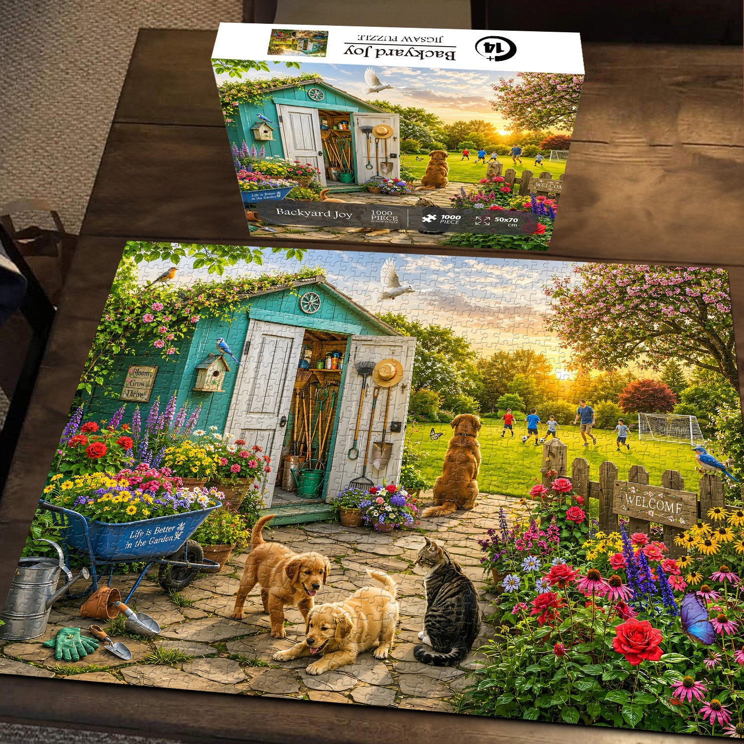 Backyard Joy Jigsaw Puzzle 1000 Piece