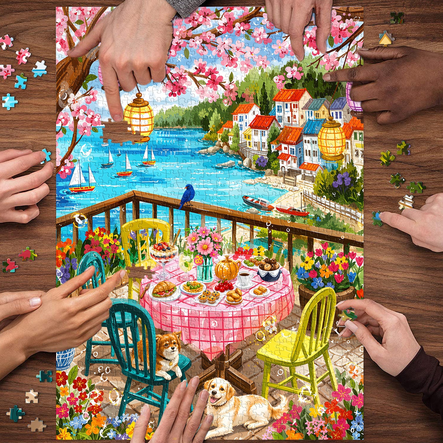 Coastal Spring Jigsaw Puzzle 1000 Piece