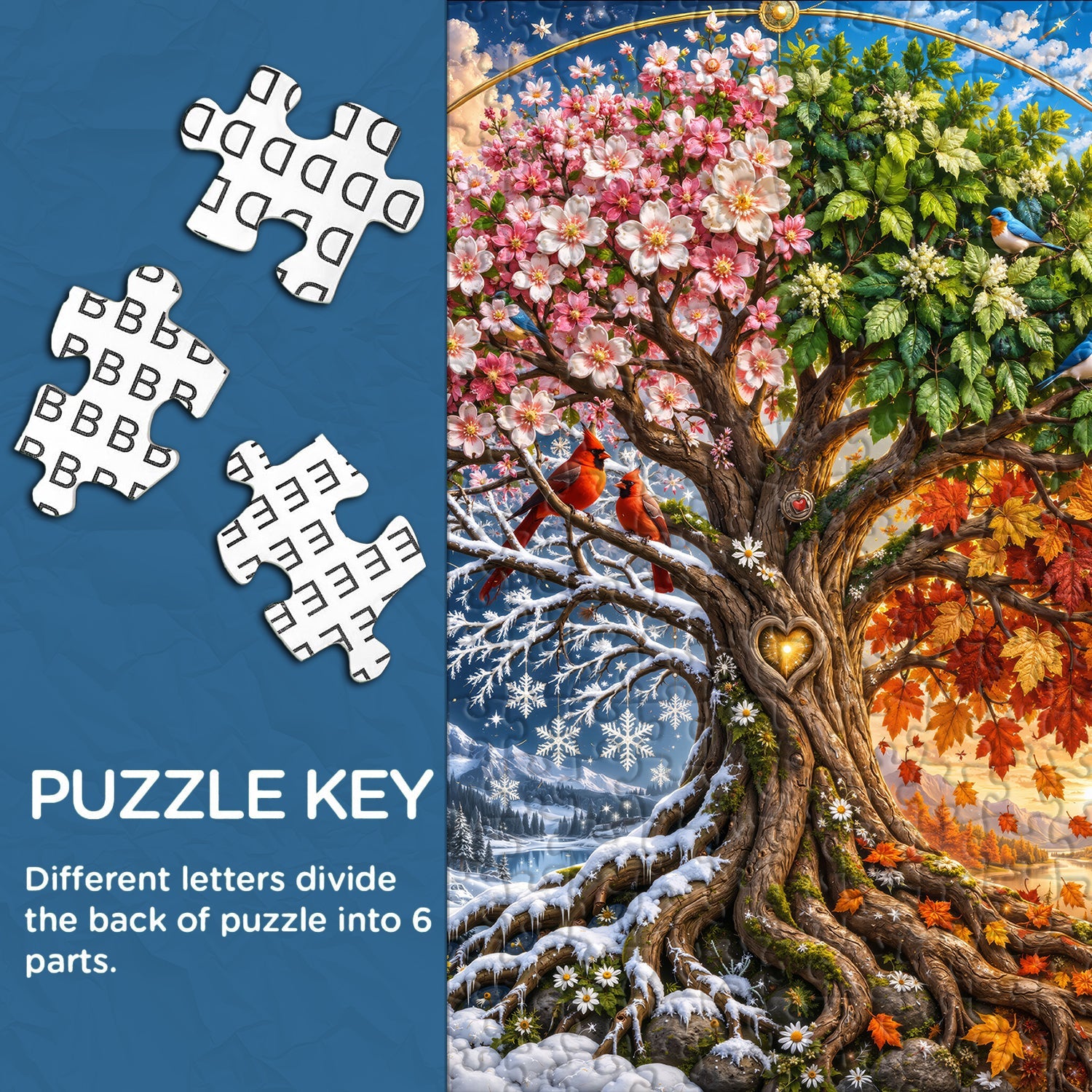 Seasons of the Soul Jigsaw Puzzle 1000 Piece