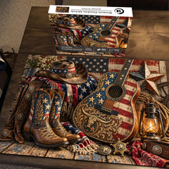 Western Freedom Melody Jigsaw Puzzle 1000 Pieces