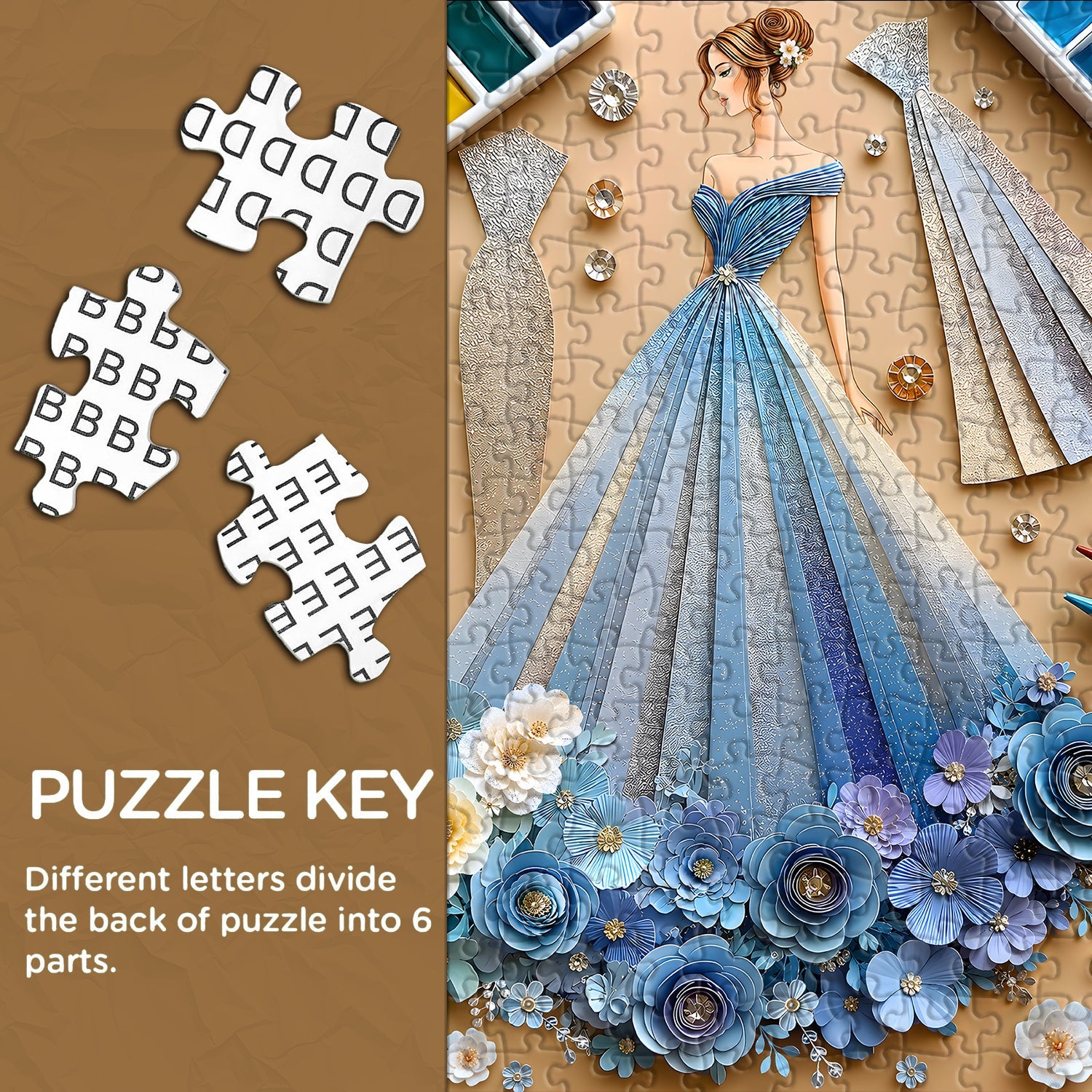Fashion in Bloom Jigsaw Puzzle 1000 Piece
