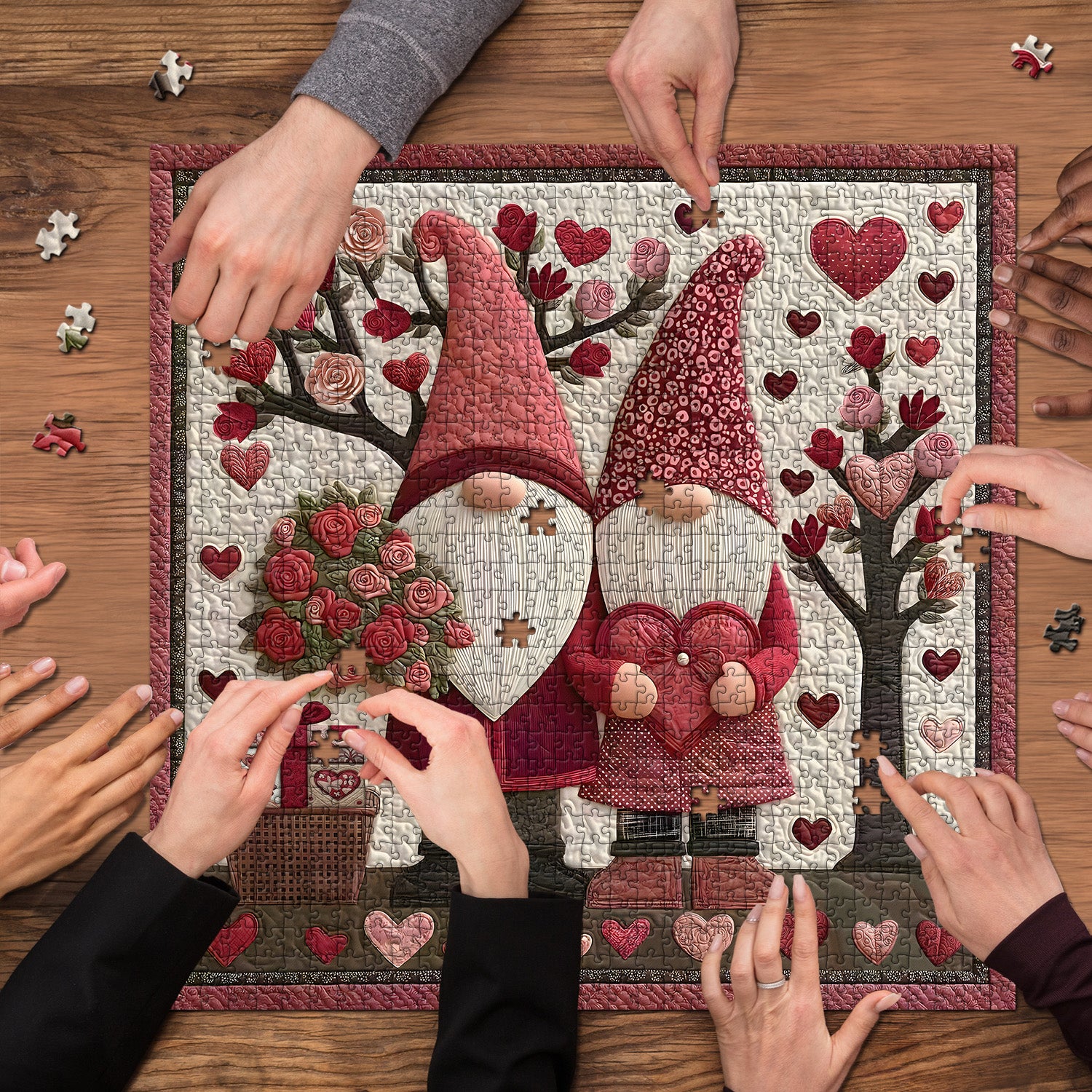 Sweet Gnomes Jigsaw Puzzle 1000 Piece
