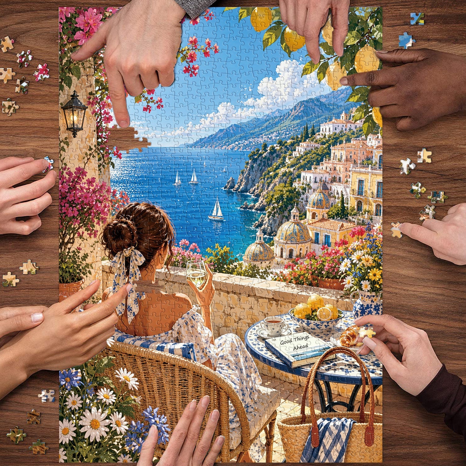 Amalfi Dream Jigsaw Puzzle 1000 Pieces