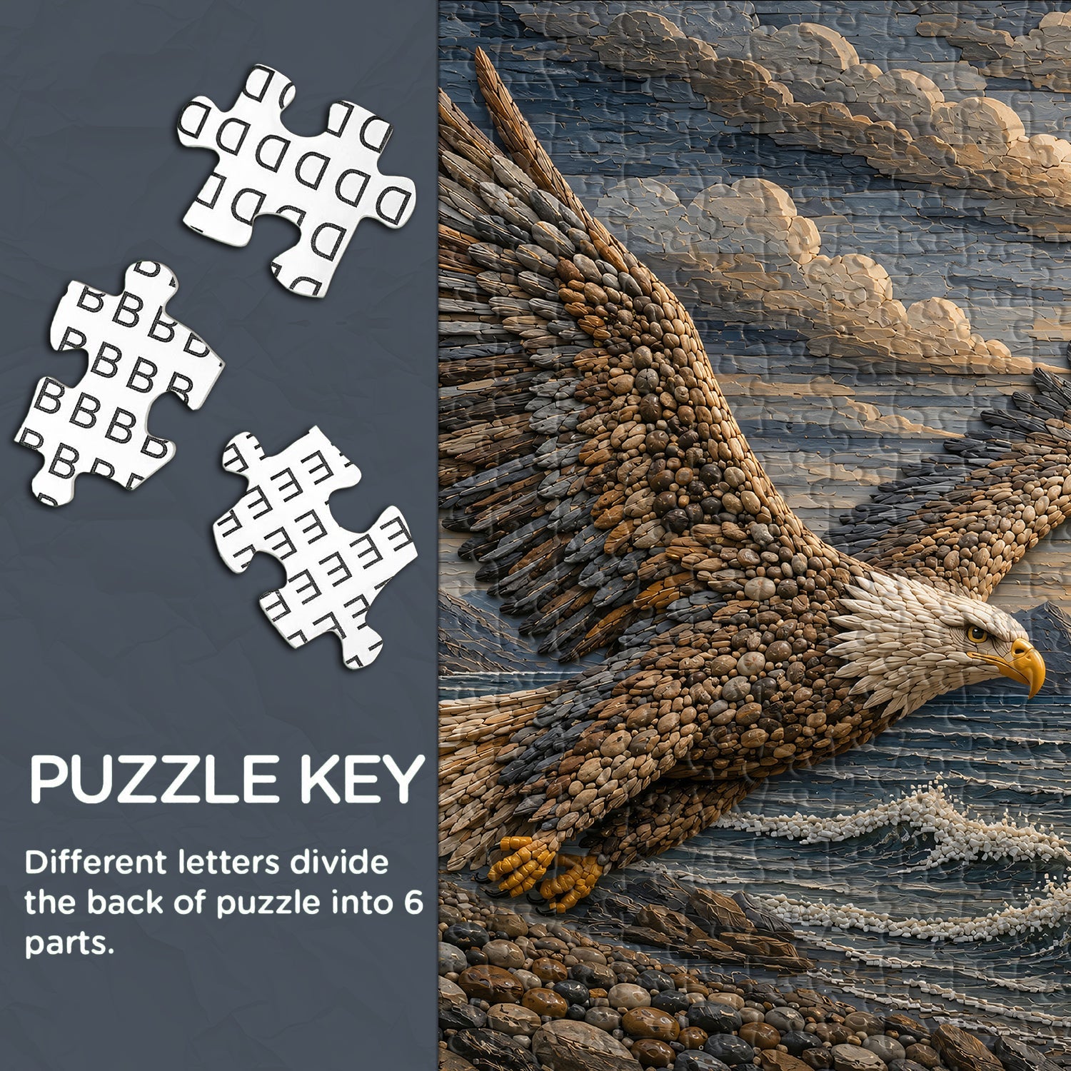 Stone Eagle Jigsaw Puzzle 1000 Pieces
