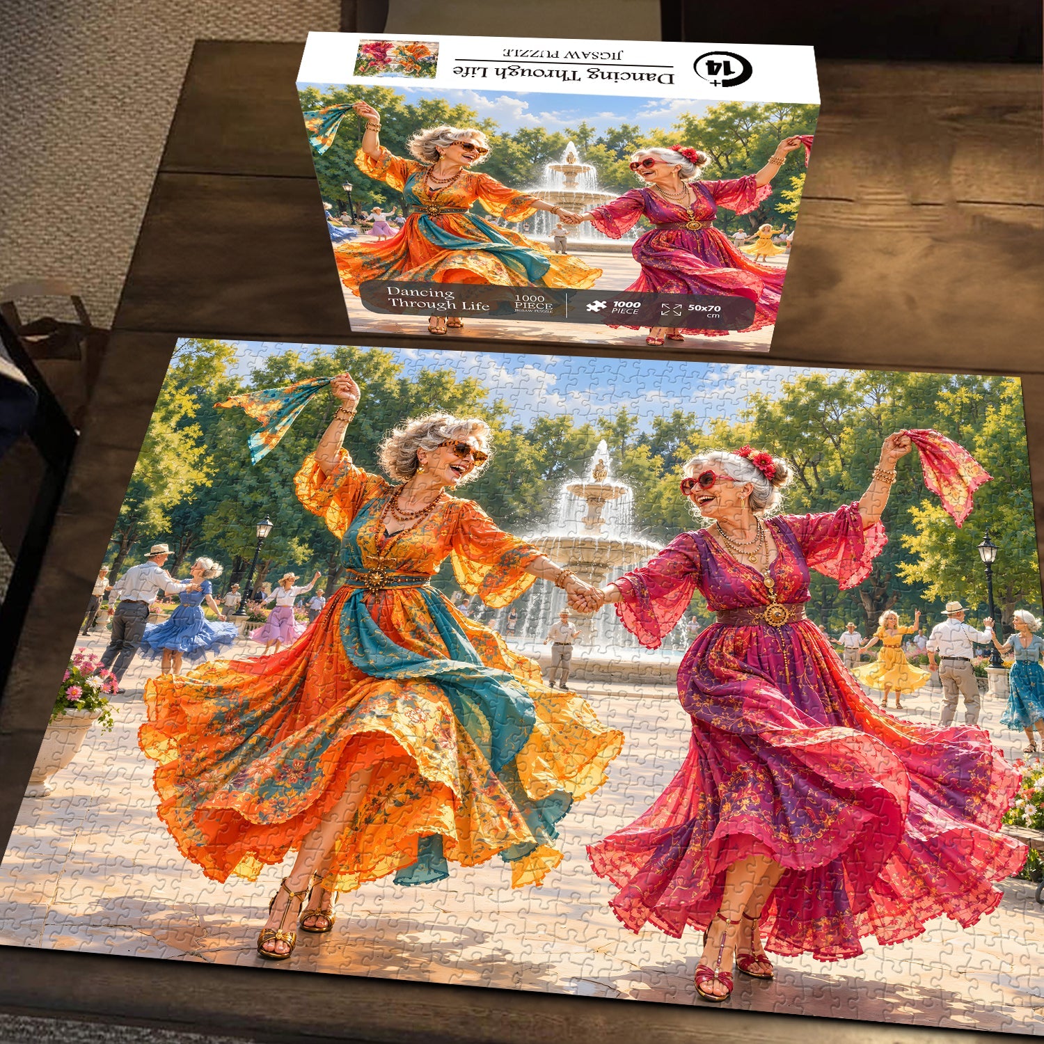 Dancing Through Life Jigsaw Puzzle 1000 Pieces