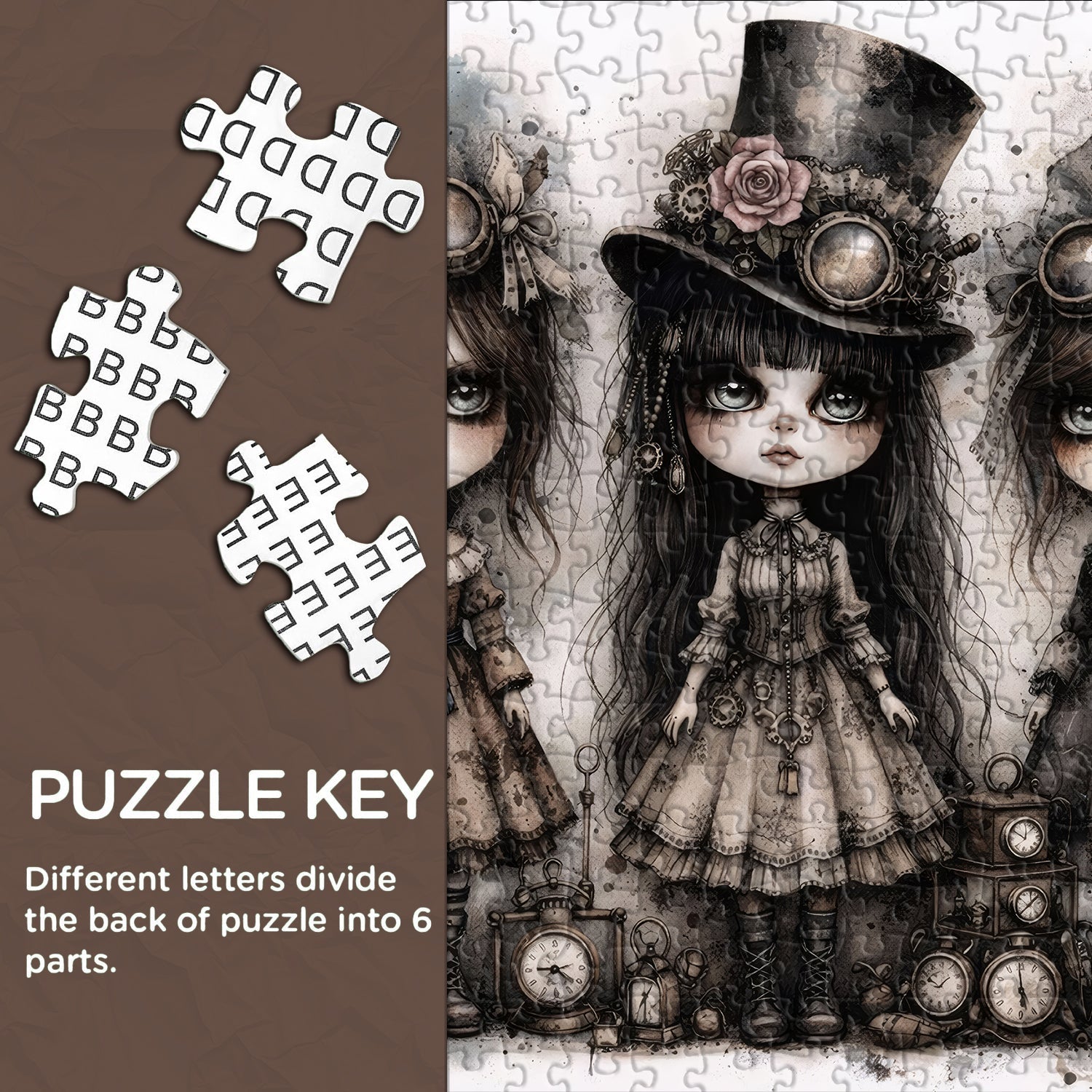 Dark Doll Jigsaw Puzzle 1000 Pieces