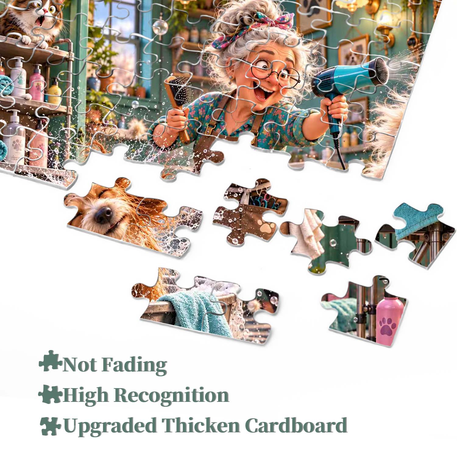 Bath Time Mayhem Jigsaw Puzzle 1000 Piece