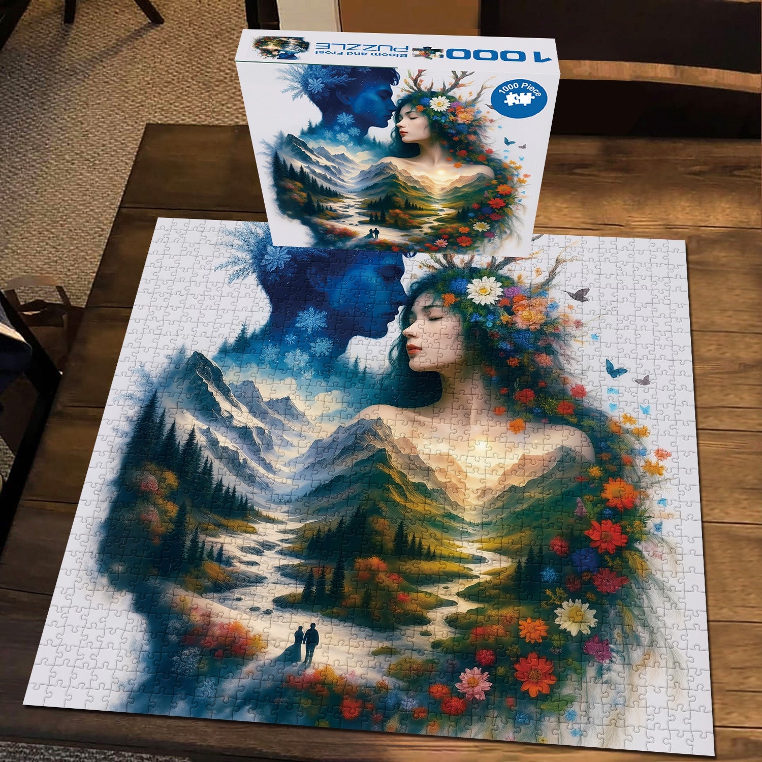 Bloom And Frost Jigsaw Puzzle 1000 Pieces