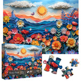 Art Flower Bush Jigsaw Puzzle 1000 Pieces