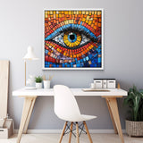 Vibrant Mosaic Eye Jigsaw Puzzles 1000 Piece