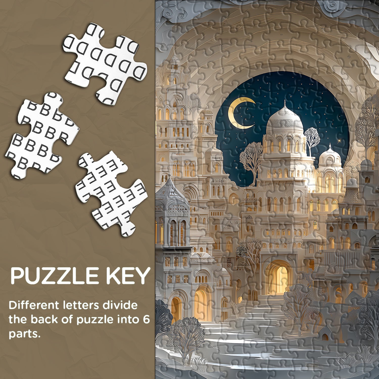 Paper City Art Jigsaw Puzzle 1000 Pieces