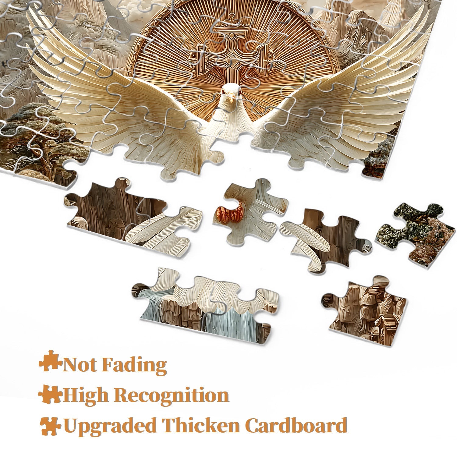 The Sacred Cascade Jigsaw Puzzle 1000 Pieces