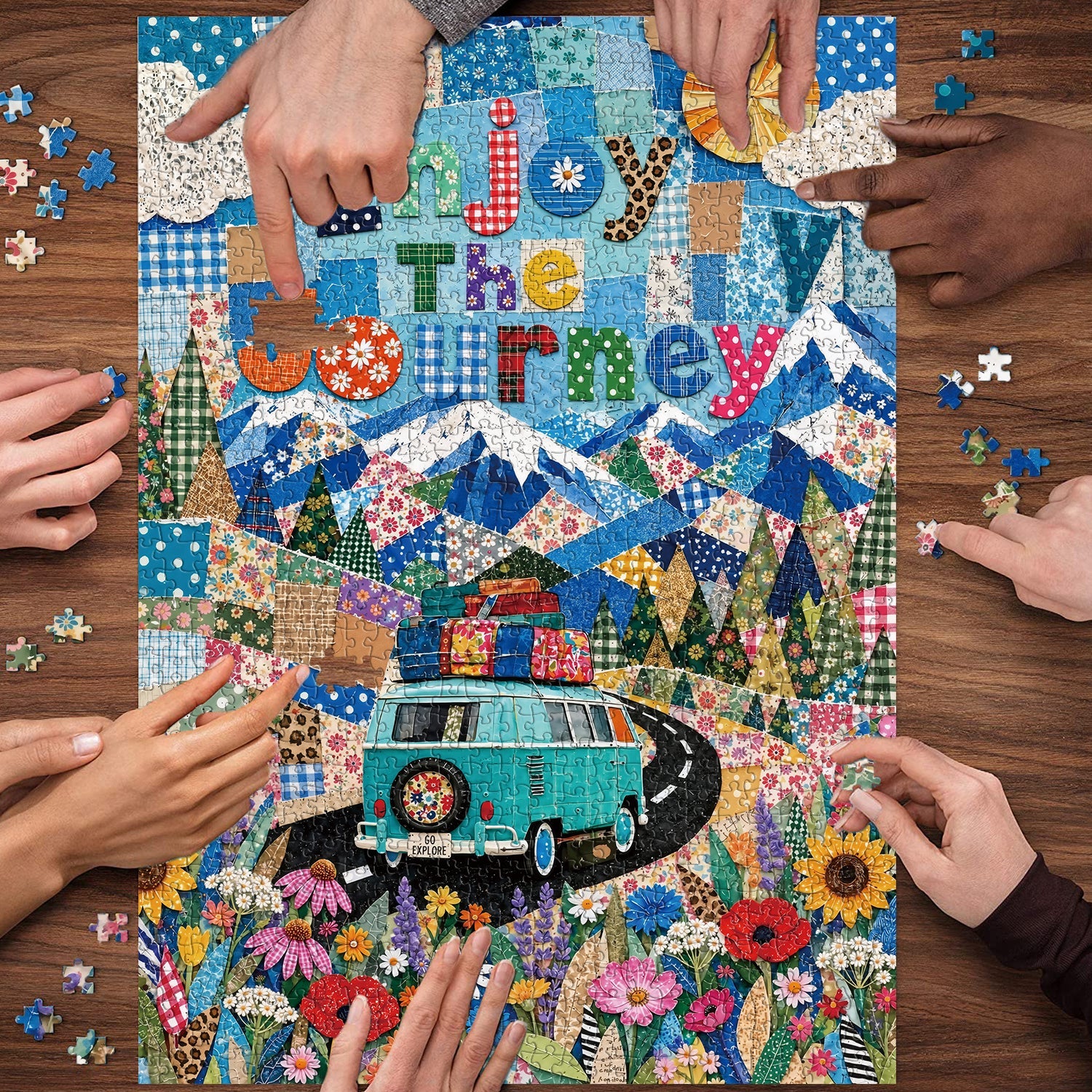 Happy Voyage Jigsaw Puzzle 1000 Pieces