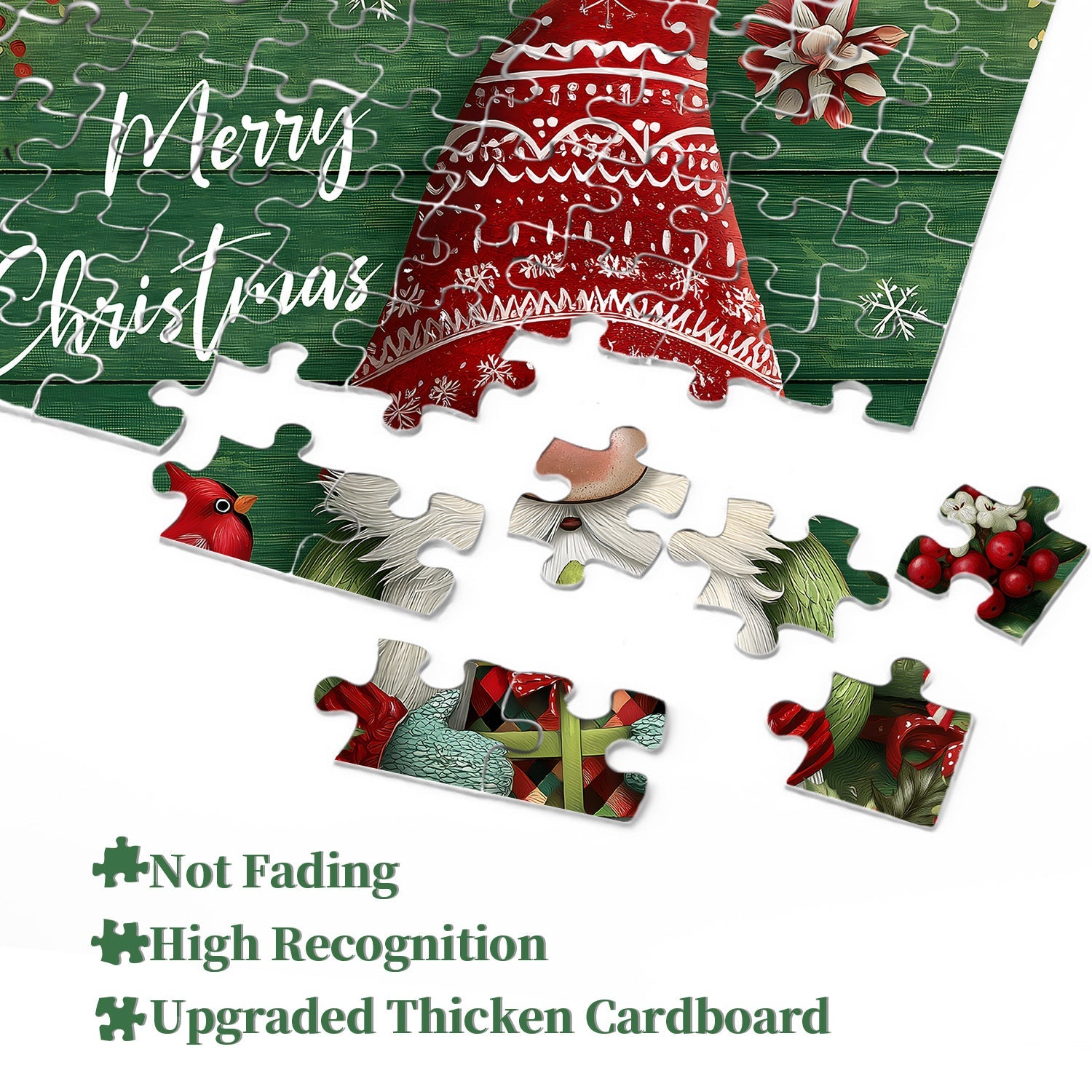 Christmas Gnome Jigsaw Puzzles 1000 Pieces