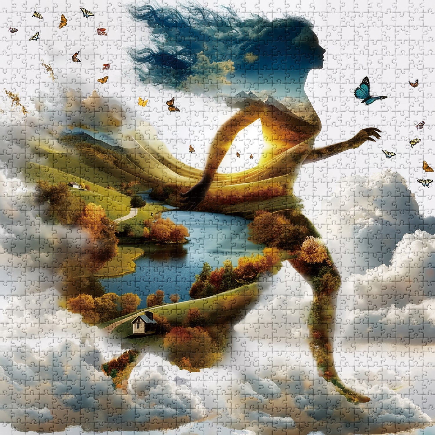 Spirit Of Nature Jigsaw Puzzle 1000 Pieces