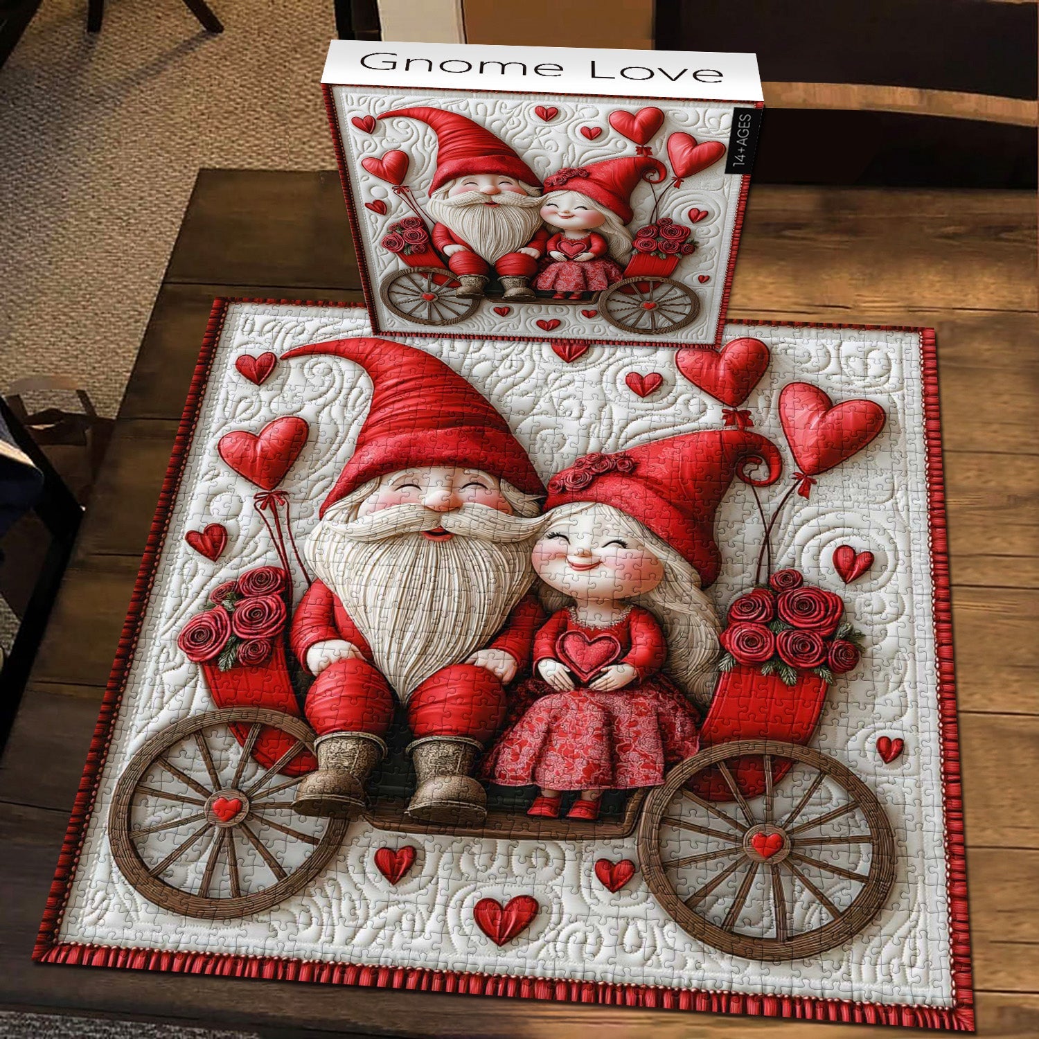 Gnome Love Jigsaw Puzzle 1000 Pieces