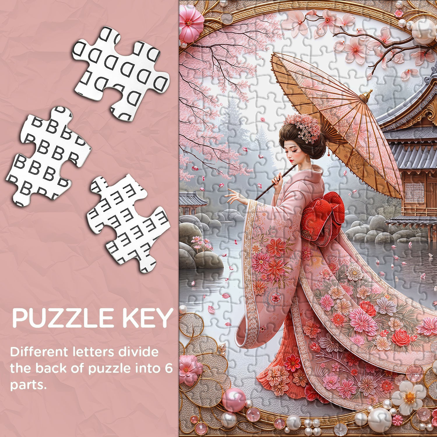 Blossom Stroll Jigsaw Puzzle 1000 Pieces