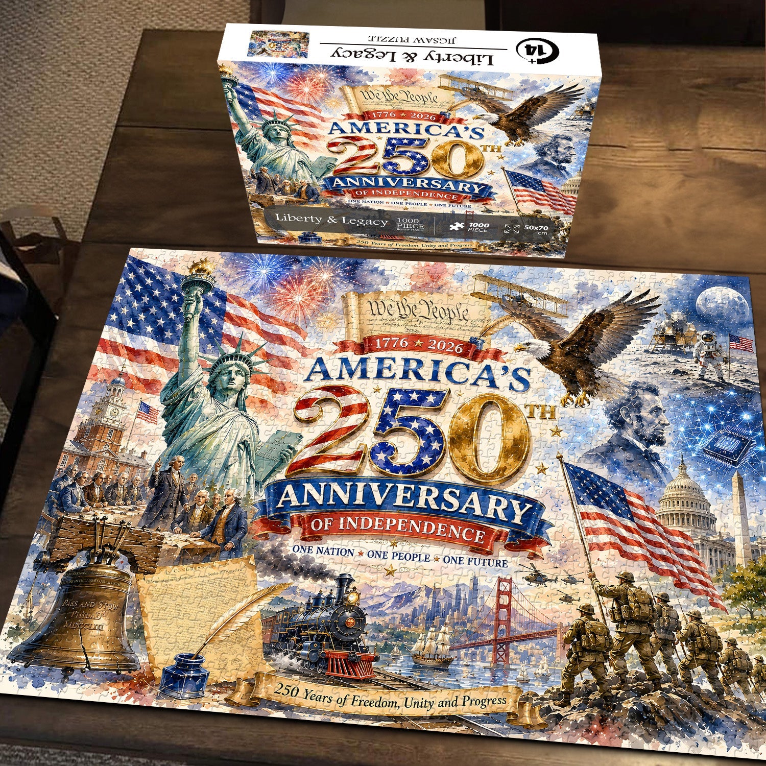 Liberty & Legacy Jigsaw Puzzle 1000 Pieces