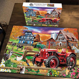 European Farm Jigsaw Puzzles 1000 Pieces