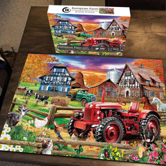 European Farm Jigsaw Puzzles 1000 Pieces
