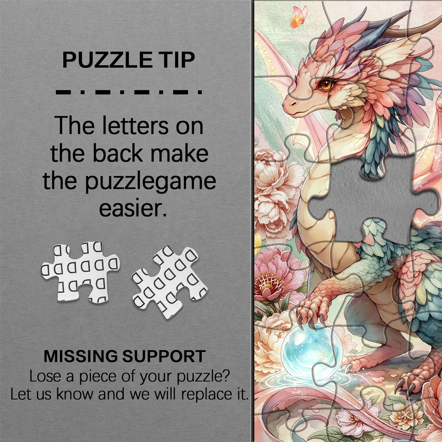 The Bloom Wyrm  Jigsaw Puzzle 1000 Piece