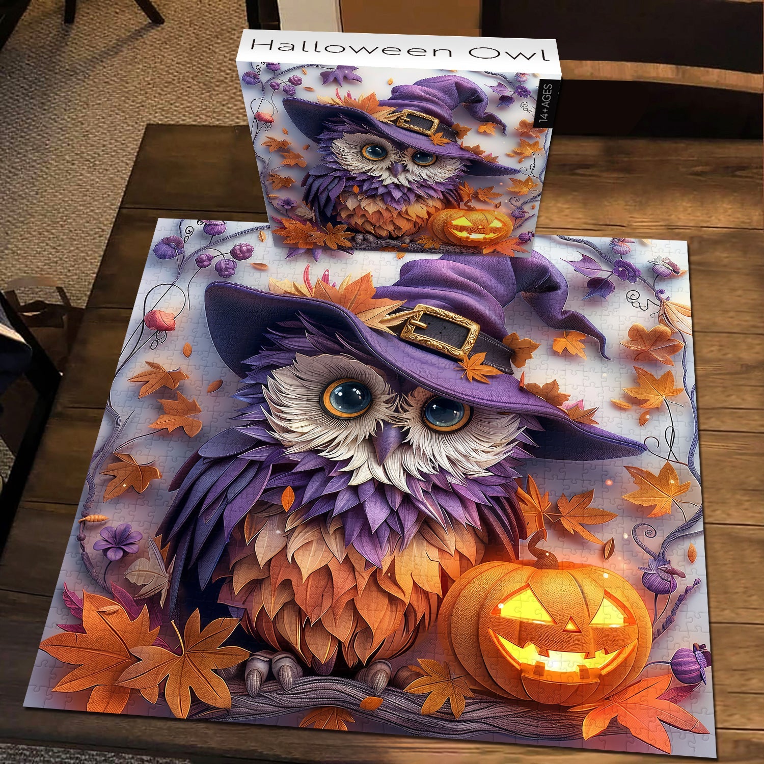 Halloween Owl Jigsaw Puzzle 1000 Piece