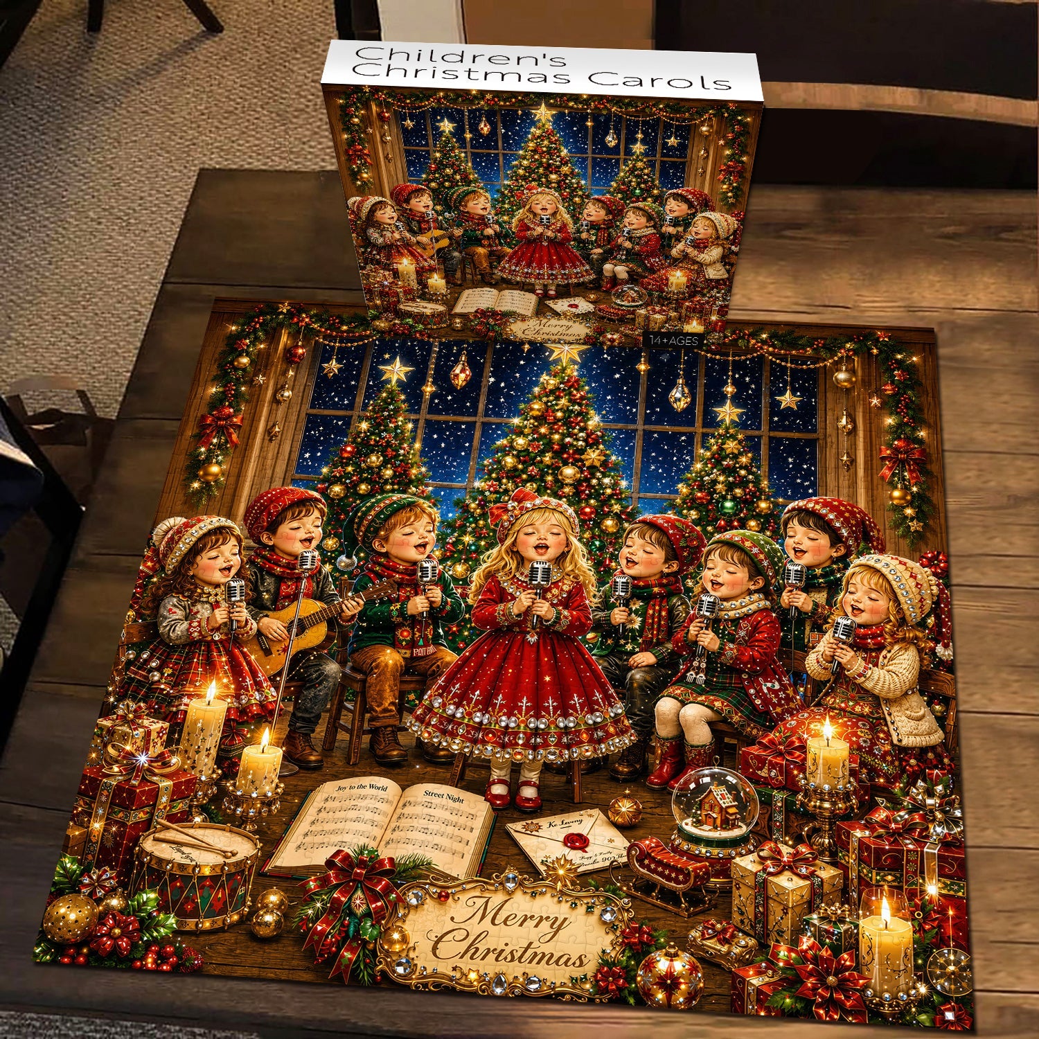 Children's Christmas Carols Jigsaw Puzzle 1000 Pieces