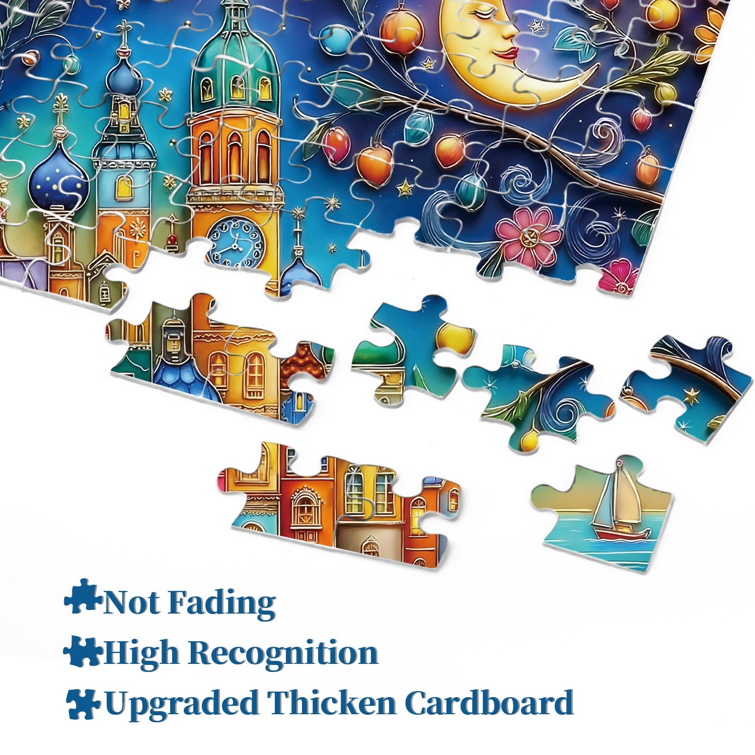 Fantasy Town Jigsaw Puzzle 1000 Pieces