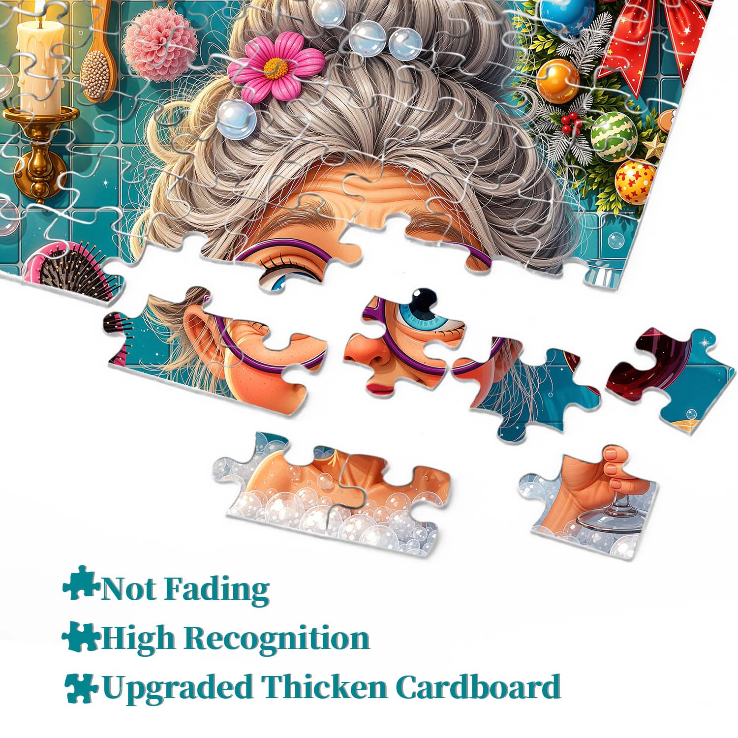 Cozy Bath Time Jigsaw Puzzle 1000 Piece