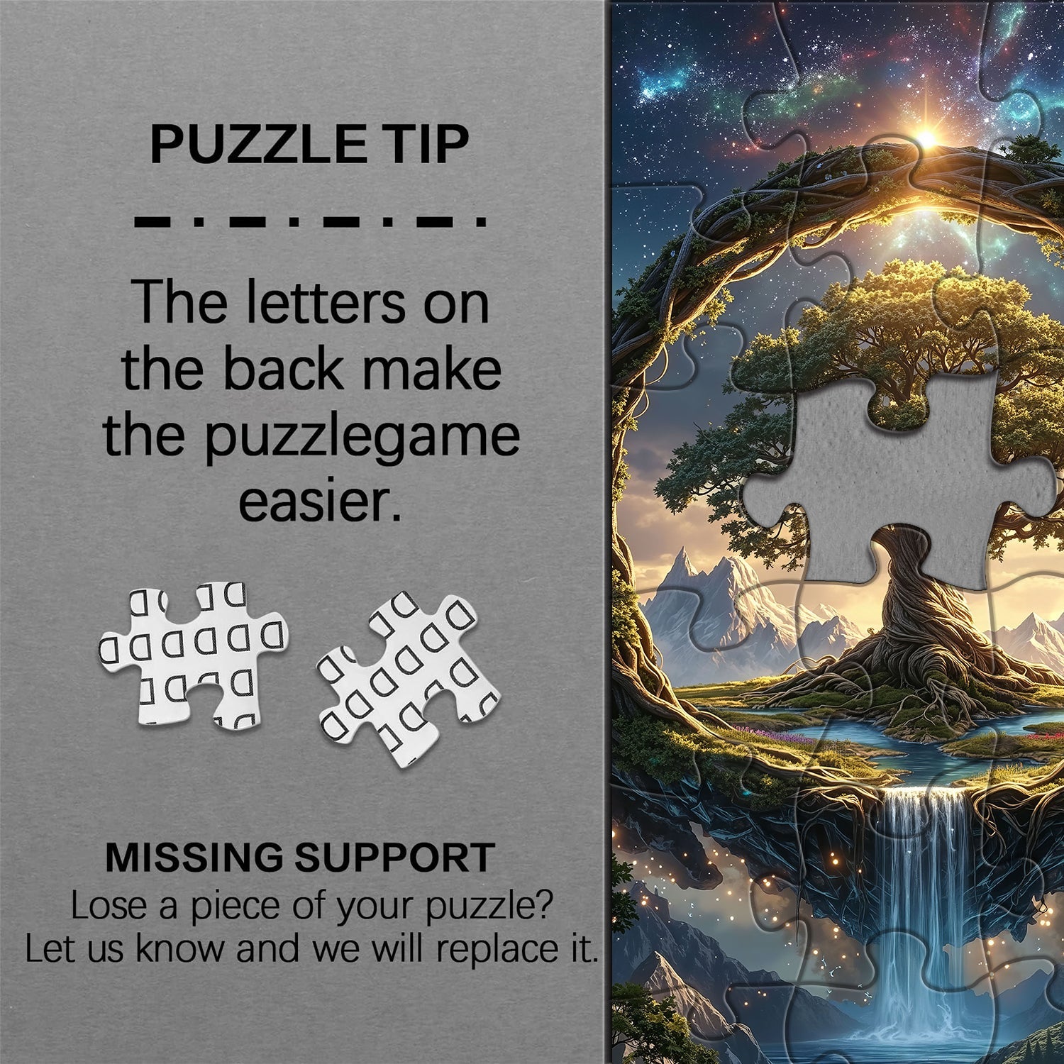 Sky World Tree Jigsaw Puzzle 1000 Piece