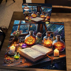 Puzzle de nuit sorcier - 1000 pièces