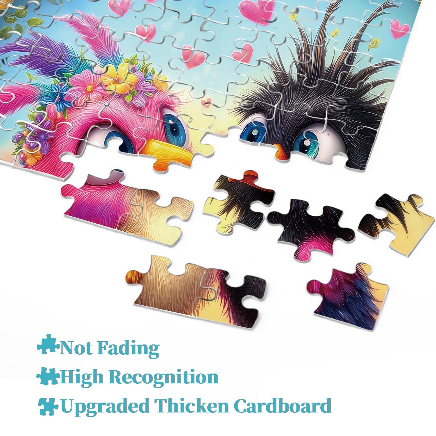 Colorful Romance Jigsaw Puzzle 1000 Pieces