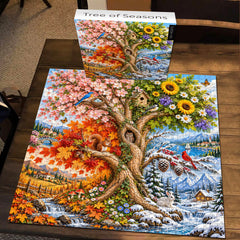 Tree of Seasons Jigsaw Puzzle 1000 Pieces
