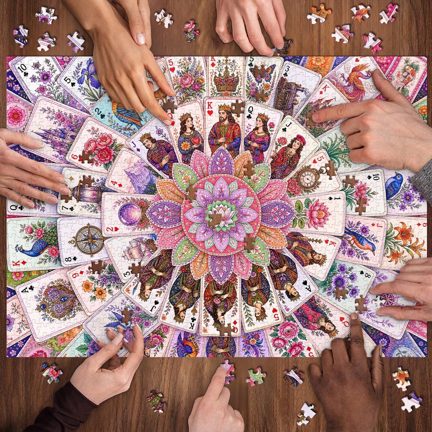 Mandala Card Realm Jigsaw Puzzle 1000 Piece