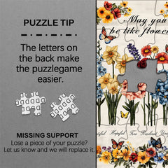 Flourish Like Flowers Jigsaw Puzzles 1000 Pieces