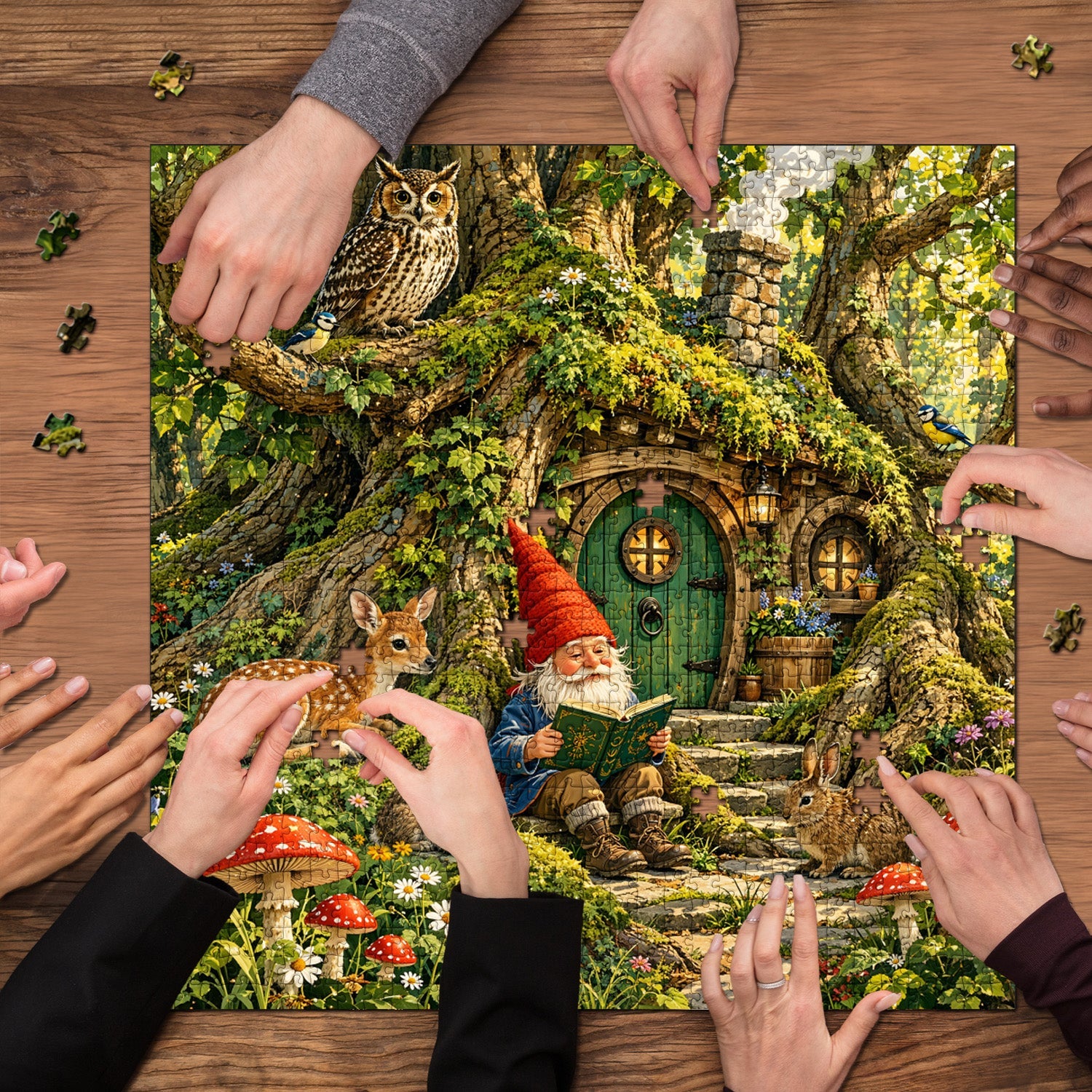 Forest Companions Jigsaw Puzzle 1000 Piece