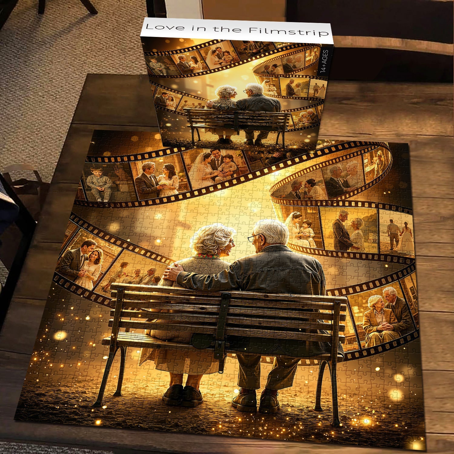 Love in the Filmstrip Jigsaw Puzzle 1000 Pieces