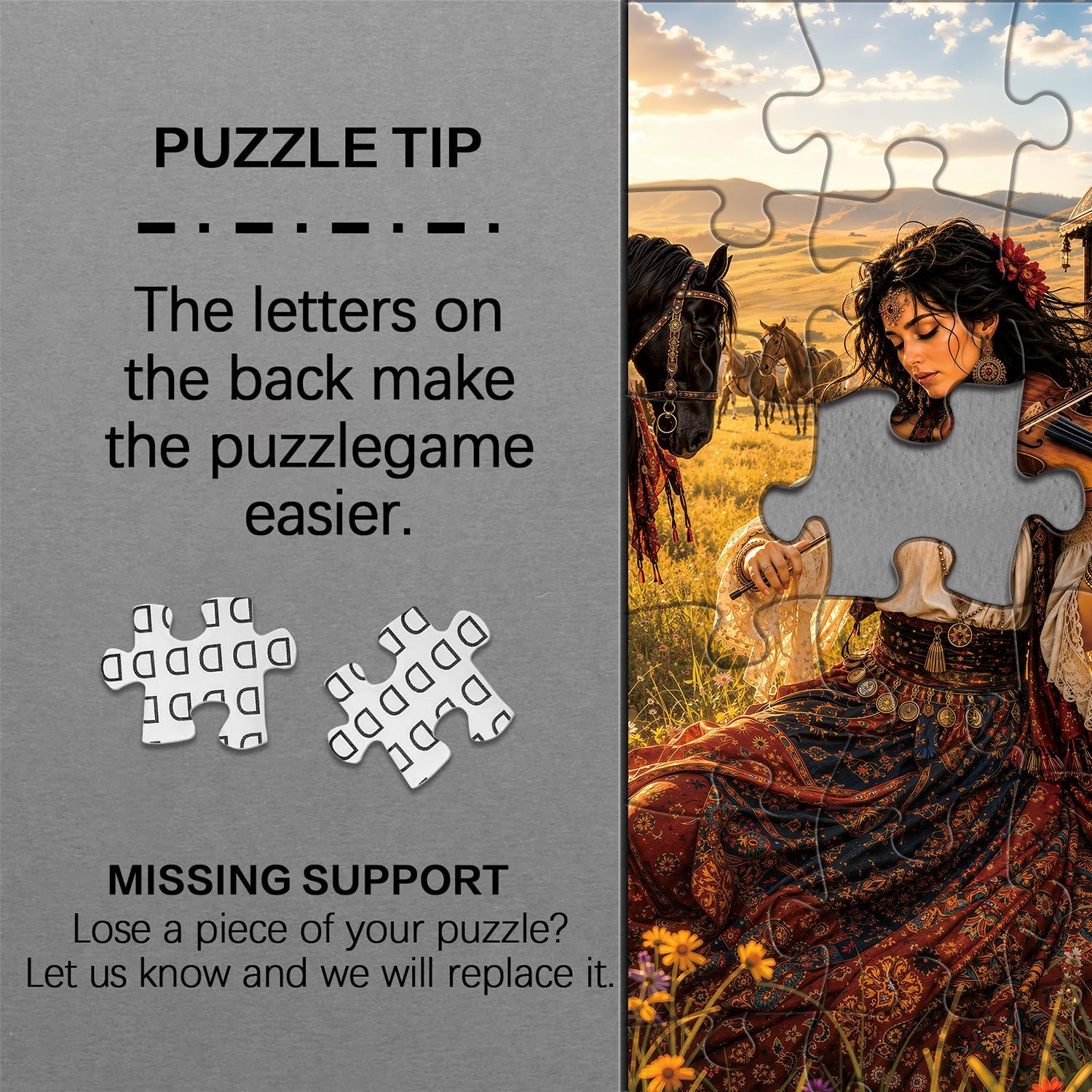 Twilight Fiddler Jigsaw Puzzle 1000 Piece