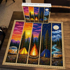 Five-Panel Journey Jigsaw Puzzle 1000 Piece