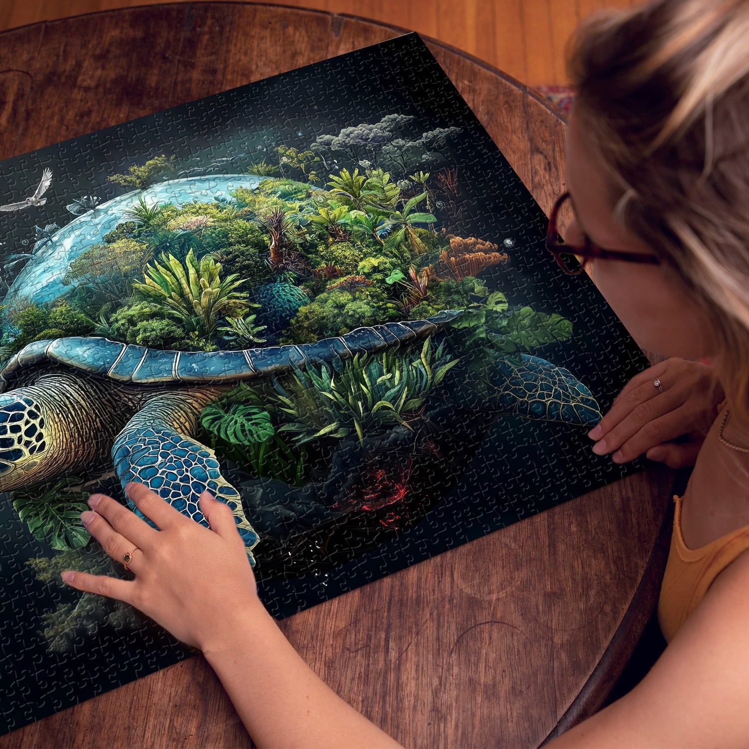 Erdschildkröten-Puzzle 1000 Teile