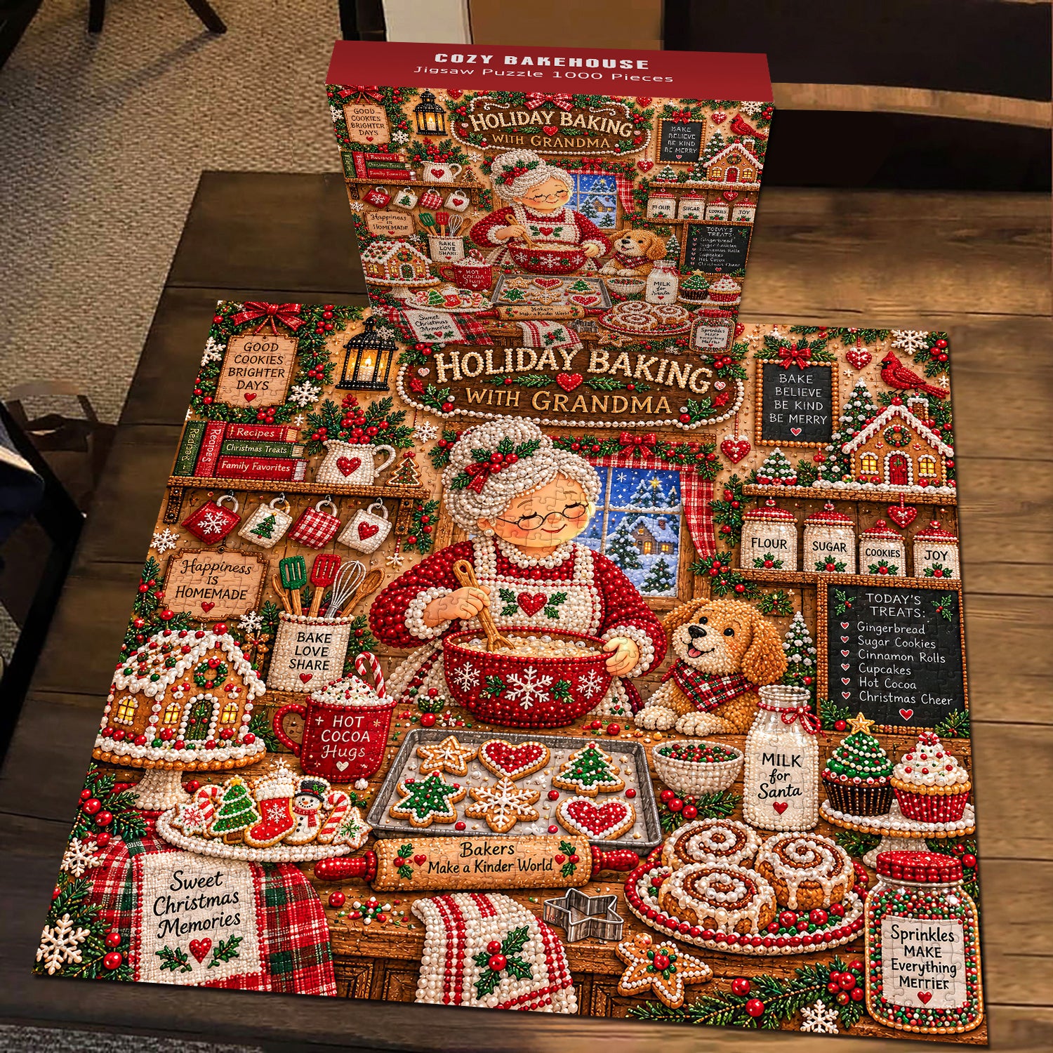 Cozy Bakehouse Jigsaw Puzzle 1000 Pieces