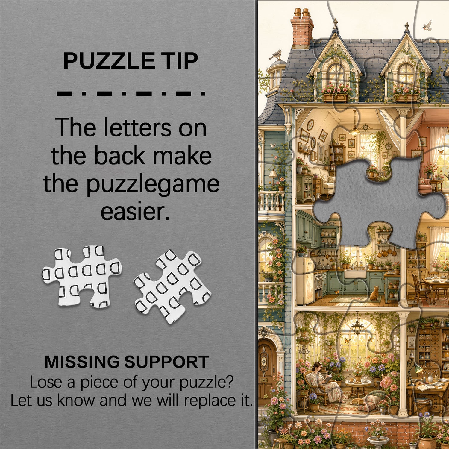 Life In Every Room Jigsaw Puzzle 1000 Piece