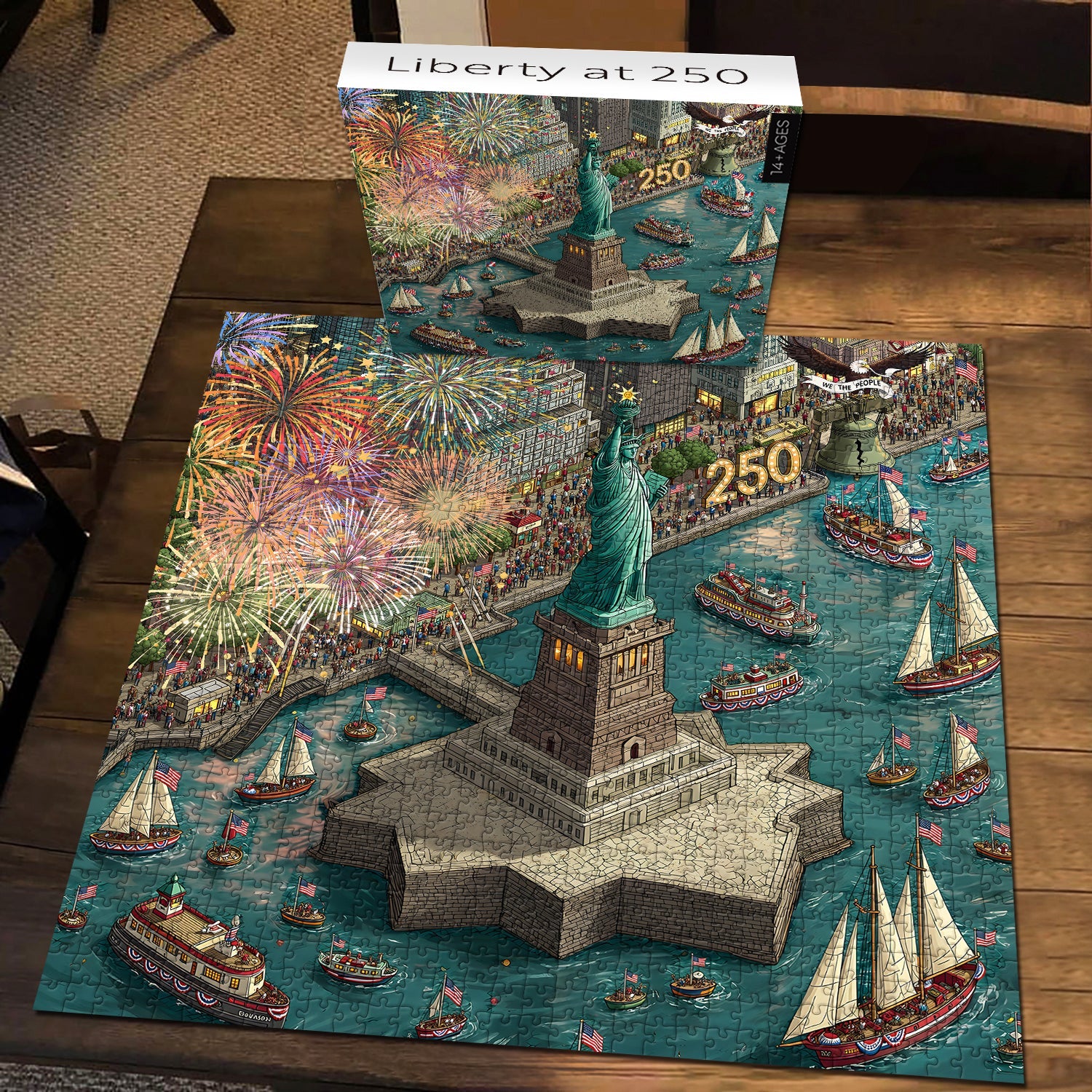 Liberty at 250 Jigsaw Puzzle 1000 Pieces