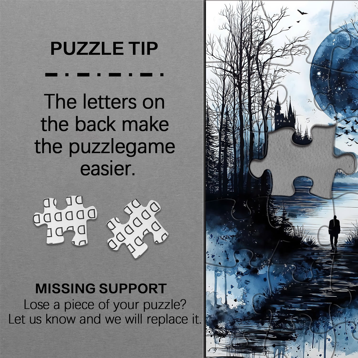 Puzzle 1000 Pièces Lone Shadow Lake